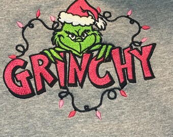 Sudadera navideña del Grinch