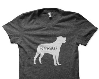 Rottweiler Shirt | Custom Dog Shirt | Dog Owner Gift | Rottweiler Gifts | Rottweiler Mom Shirt | Fur Mom Shirt | Pet Name | Dog Lover Shirt