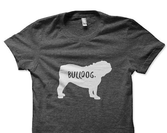 Bulldog Shirt | Custom Dog Shirt | Dog Owner Gift | Bulldog Gifts | Bulldog Mom Shirt | Fur Mom Shirt | Pet Name Shirt | Dog Lover Shirt