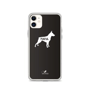 Miniature Pinscher iPhone Case | Custom Miniature Pinscher Phone Case | Min Pin iPhone Case | Min Pin Phone Case | Miniature Pinscher Gift