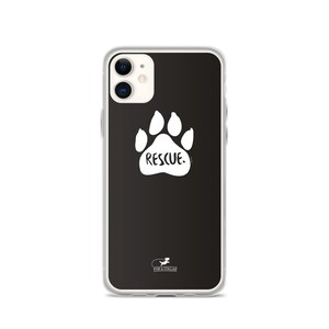 Rescue Dog iPhone Case | Custom Rescue Dog Phone Case | Dog Paw Print iPhone Case | Rescue Dog Phone Case | Dog Paw Gift | Rescue Dog Gift