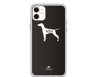 Vizsla Silhouette iPhone Case | Sleek Dog Breed Phone Cover