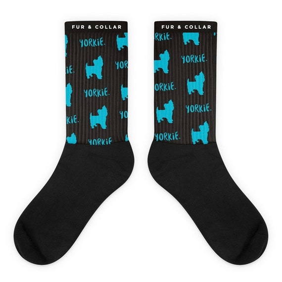 Yorkie Socks Etsy
