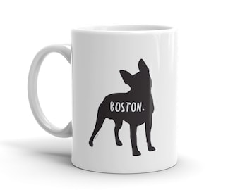 Boston Terrier Coffee Mug | Personalized Coffee Mug | Dog Lover Gift | Tea Mug | Custom Dog Mug | Dog Lover Mug | Dog Mom Gift