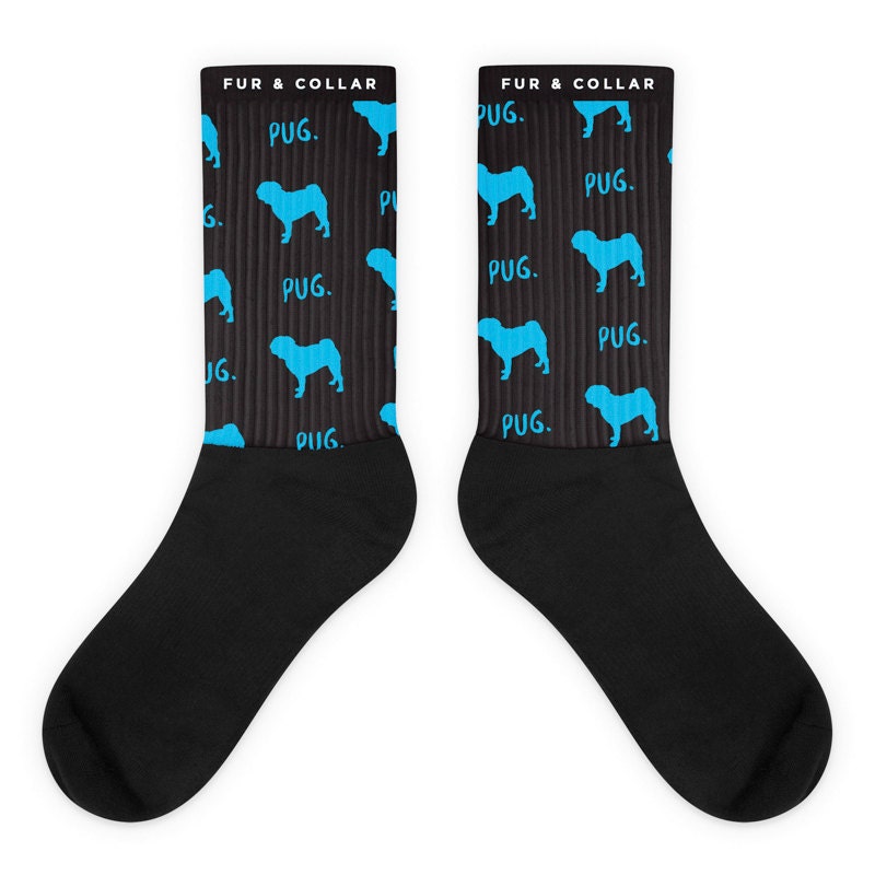 Pug Socks Dog Lover Gifts Dog Mom Dog Socks Dog Lovers Etsy UK