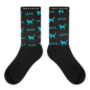 Golden Retriever-sokken ~ Unisex-sokken ~ Hondenliefhebbercadeaus ~ Puppyliefhebbers ~ Dierenliefhebbercadeaus ~ Casual stijl ~ Grappige cadeaus ~ Leuke sokken