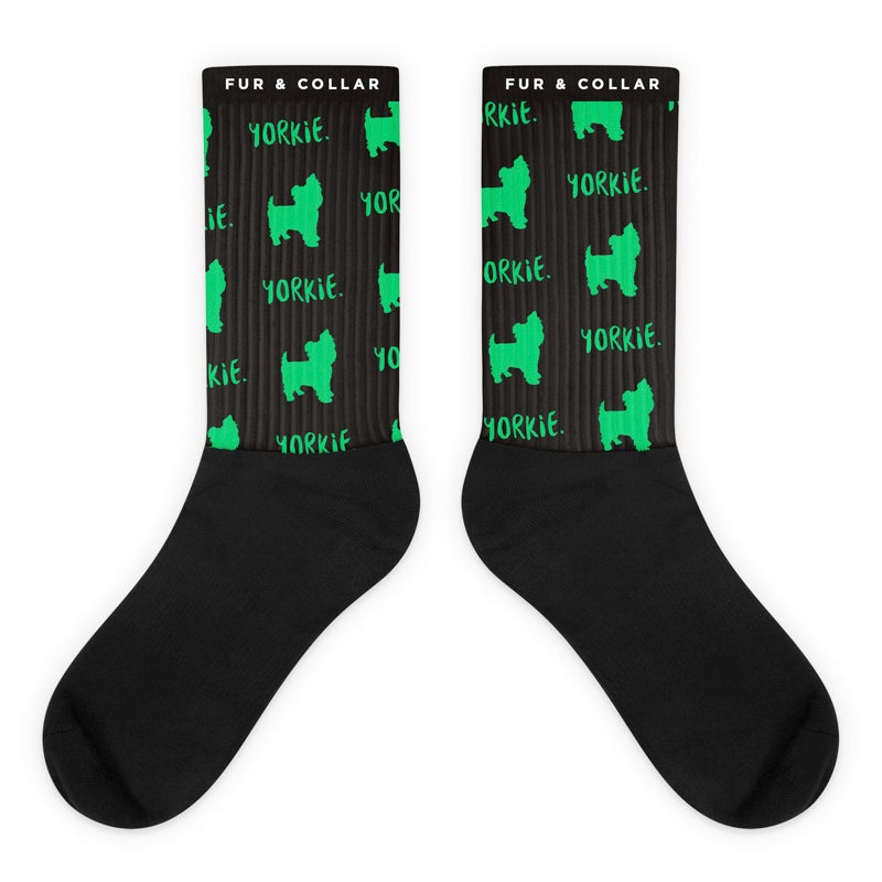Yorkie Socks Etsy