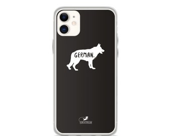 German Shepherd iPhone Case | Custom Dog Silhouette