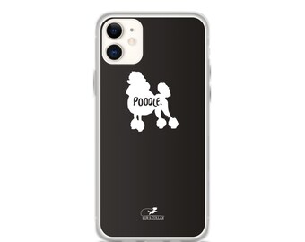 Poodle Silhouette iPhone Case | Sleek Protective Phone Cover