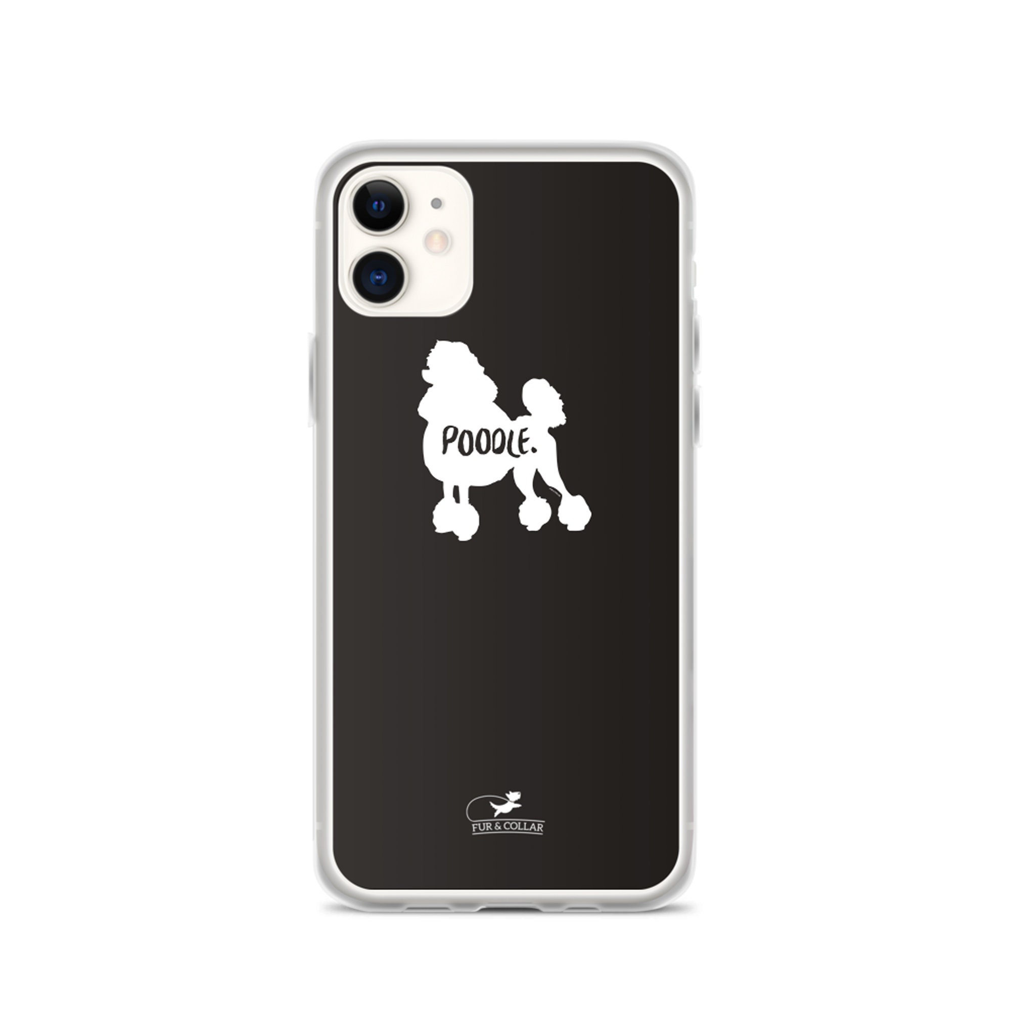 White Fluffy Dog iPhone Cases & Covers