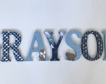 Blue Wooden Alphabet Number Decoration Letters Photography Props Decor Blue Wooden Alphabet Number Decoration Letters Photography Props Decor