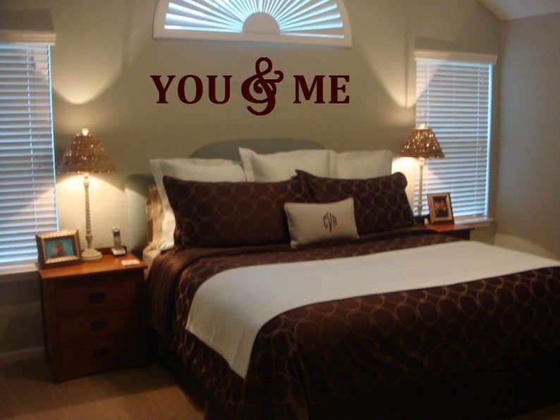 YOU& ME Wall Letters,Wall Décor-Painted Wood Letters image 2