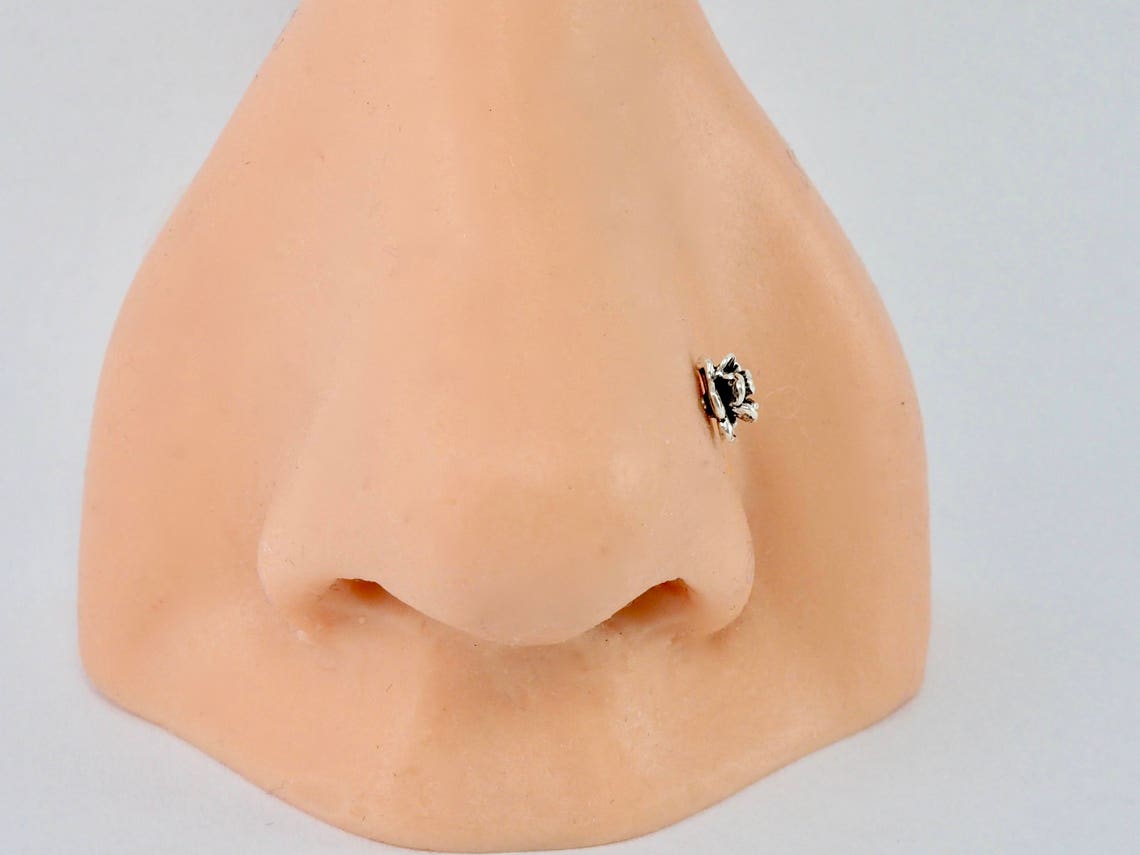 Nose Ring Nose Stud Nose Screw 20gauge 0.8mm L Shape Etsy