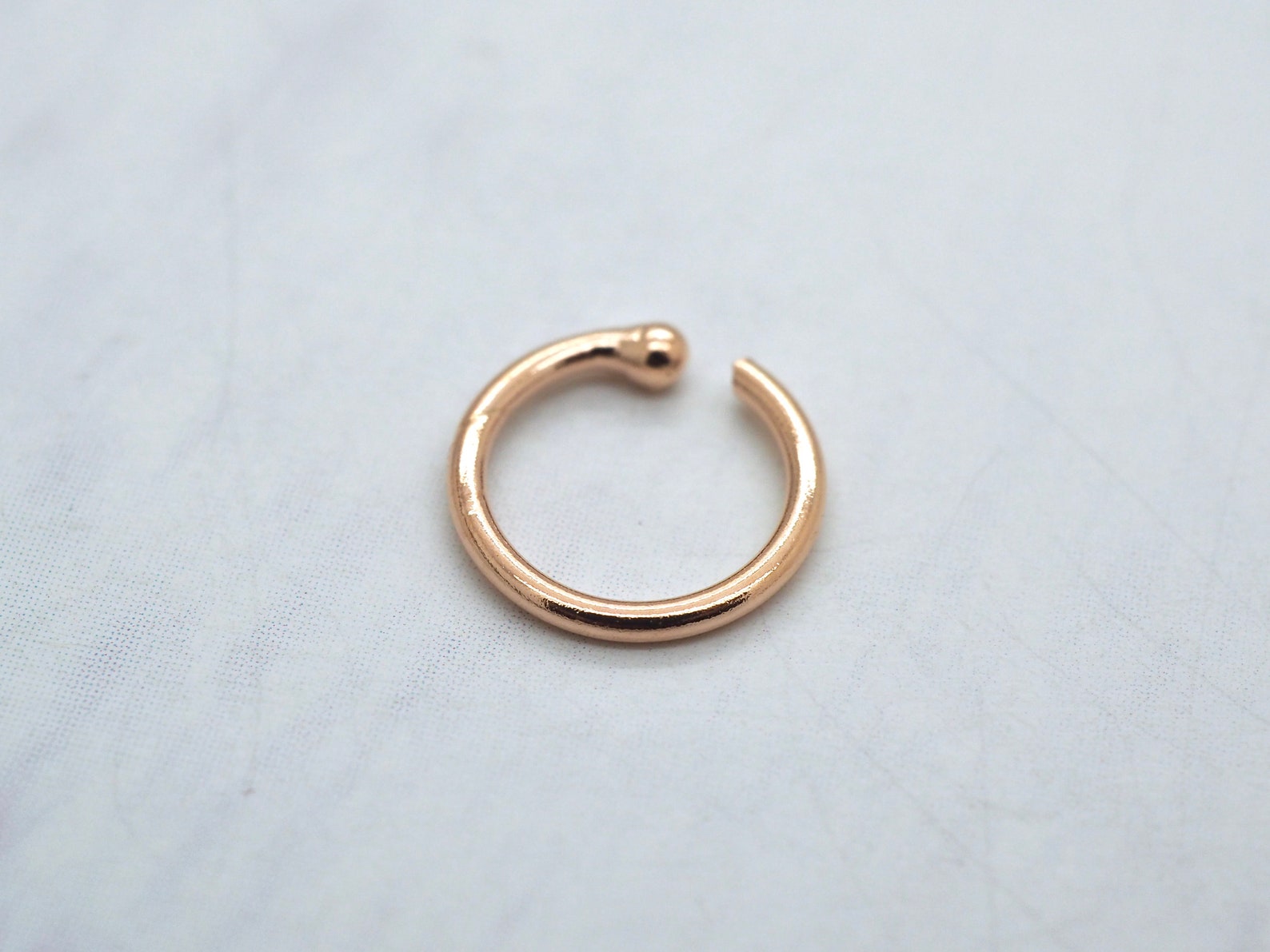 20 gauge 6mm Ball Hoop Piercing Endless Hoop Earring Helix Etsy