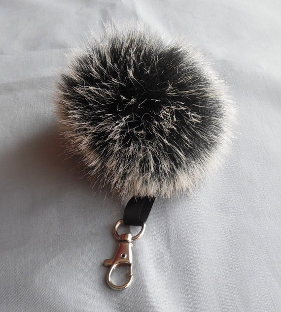 fur pom pom bag