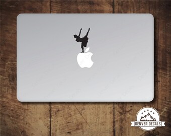 Modern dance Apple Macbook Sticker Mac Decal 13 15  Postmodern, Concert, Performance, Improvisation, Contemporary, Ecstatic, Lyrical, Dancer