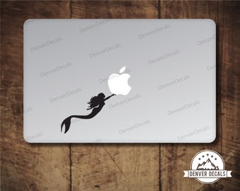 Mermaid Apple Macbook Sticker Mermaid sticker Mac Decal 11 13 15 17 mer-mazing