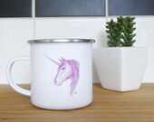 Unicorn, Enamel tin mug