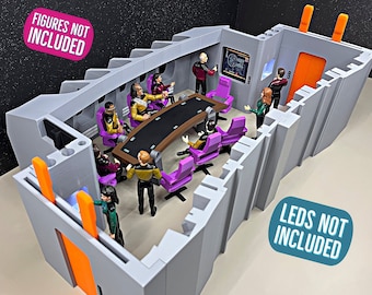 Star Trek TNG Playset: Observation Lounge - Collectible Memorabilia for Fans of The Next Generation