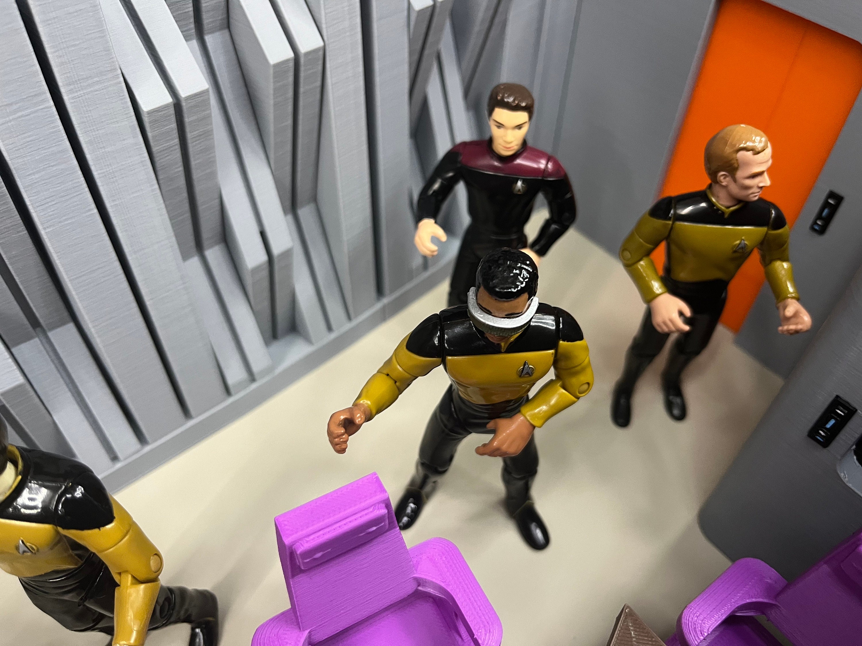 Star Trek TNG Playset: Observation Lounge - Collectible