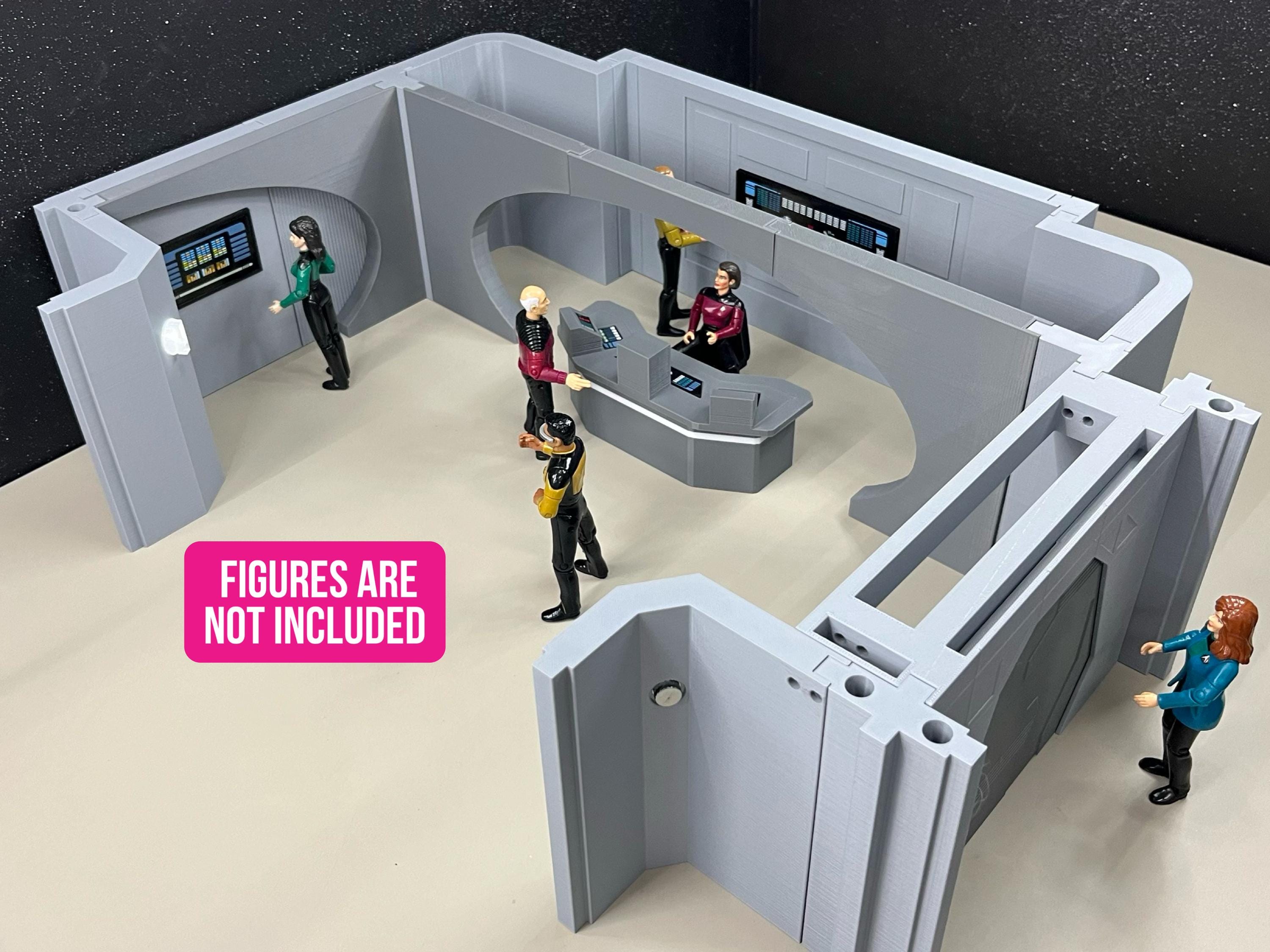 キャラクター Star Trek U.S.S. Enterprise Bridge Set Star Trek USS Enterprise Bridge Playset - Includes Captain