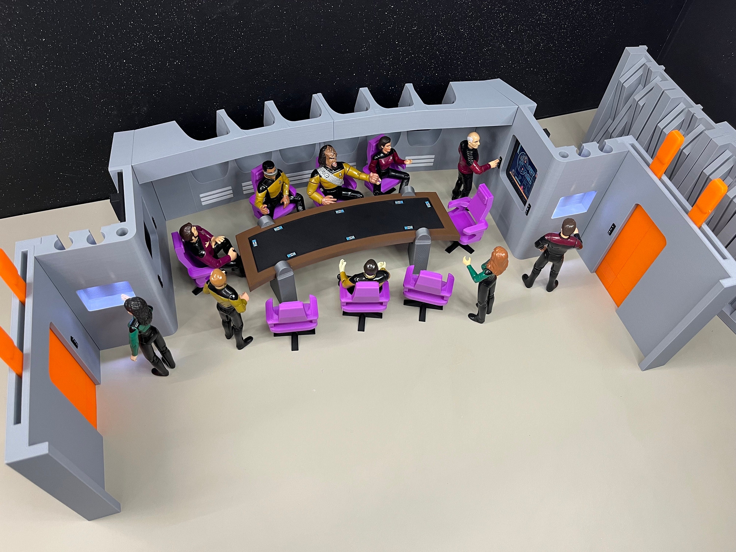 Star Trek TNG Playset: Observation Lounge - Collectible