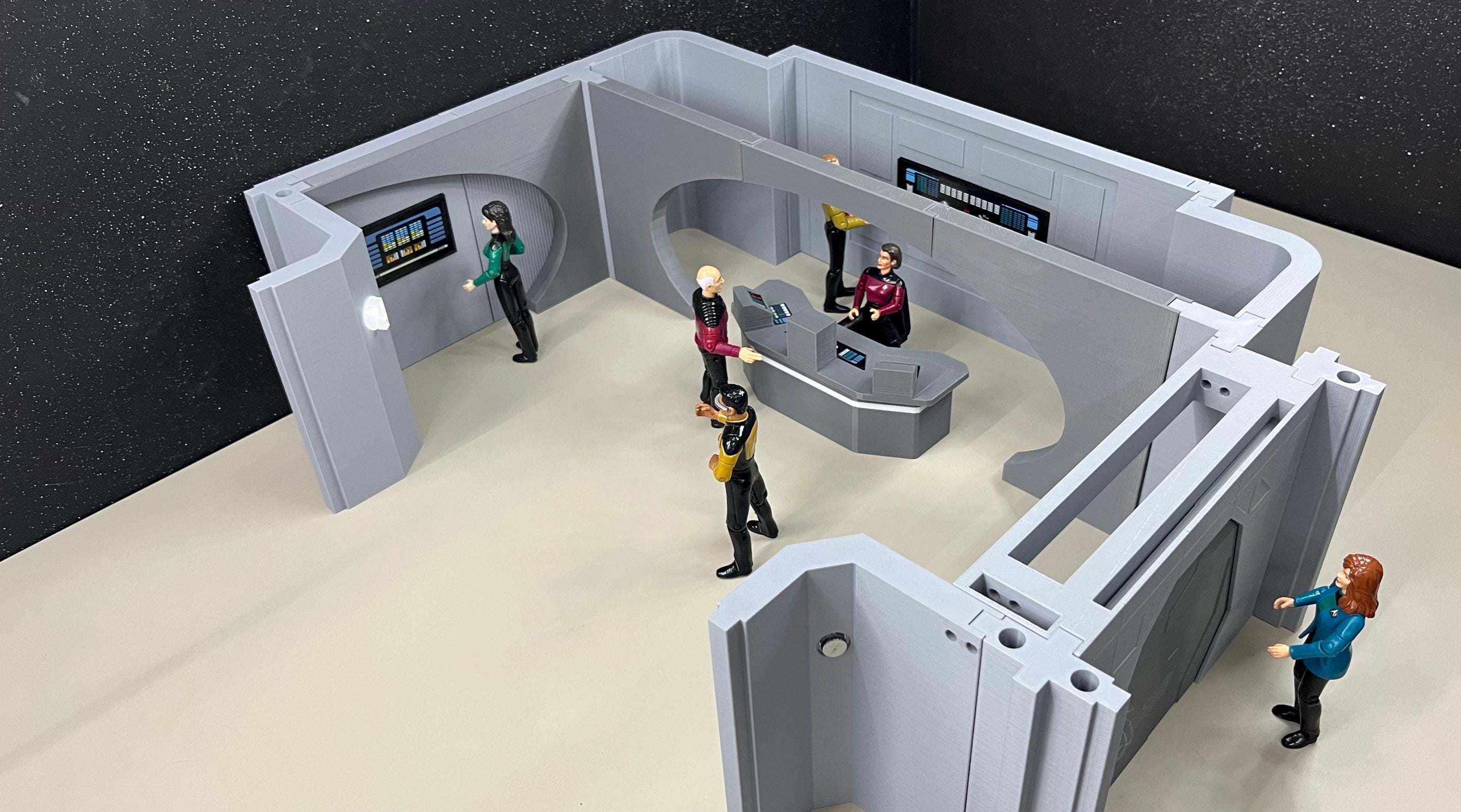 キャラクター Star Trek U.S.S. Enterprise Bridge Set Mega Bloks Star Trek: The Original Series U.S.S. Enterprise