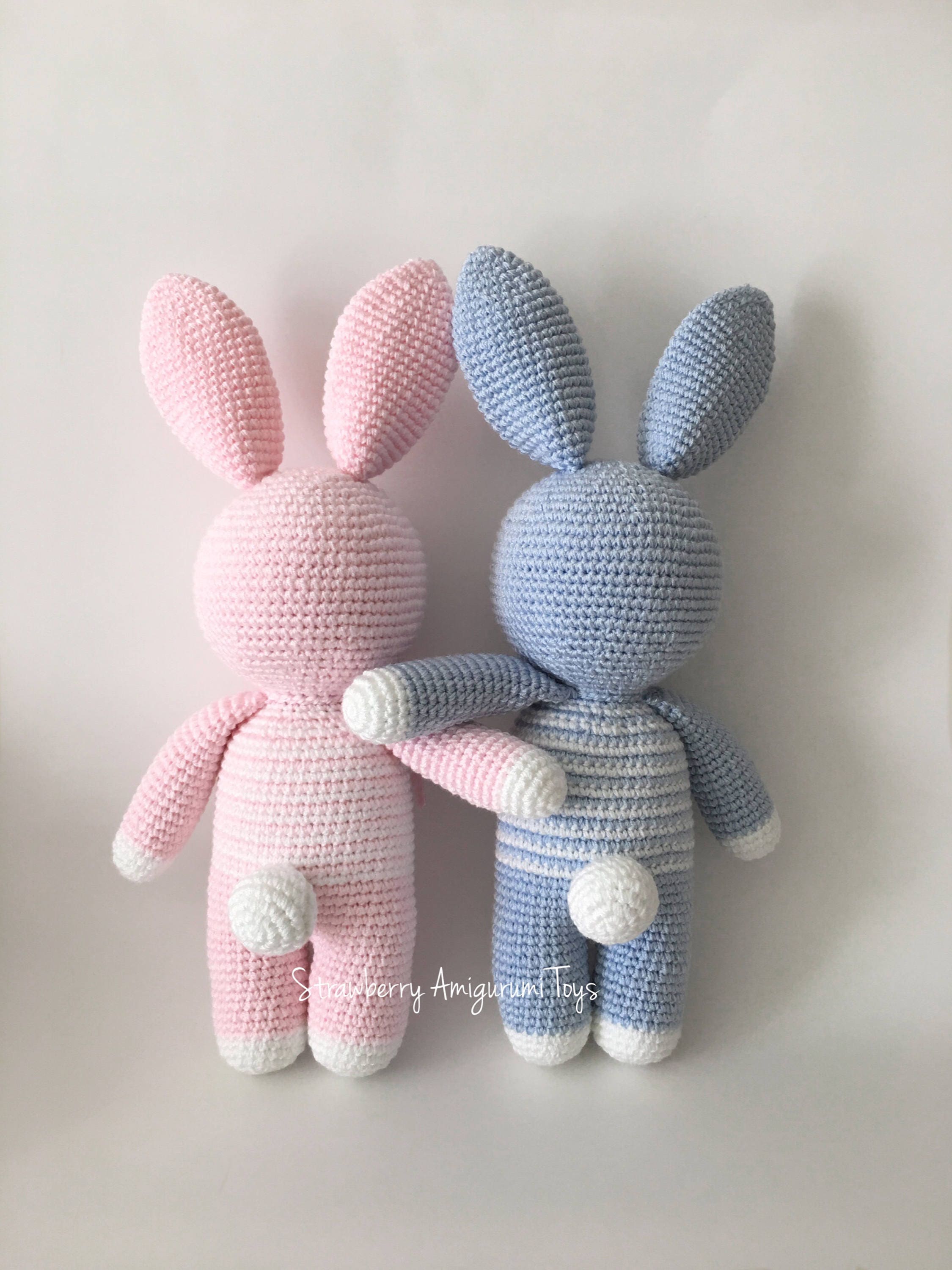 Crochet Amigurumi Bunny Pattern English only | Etsy