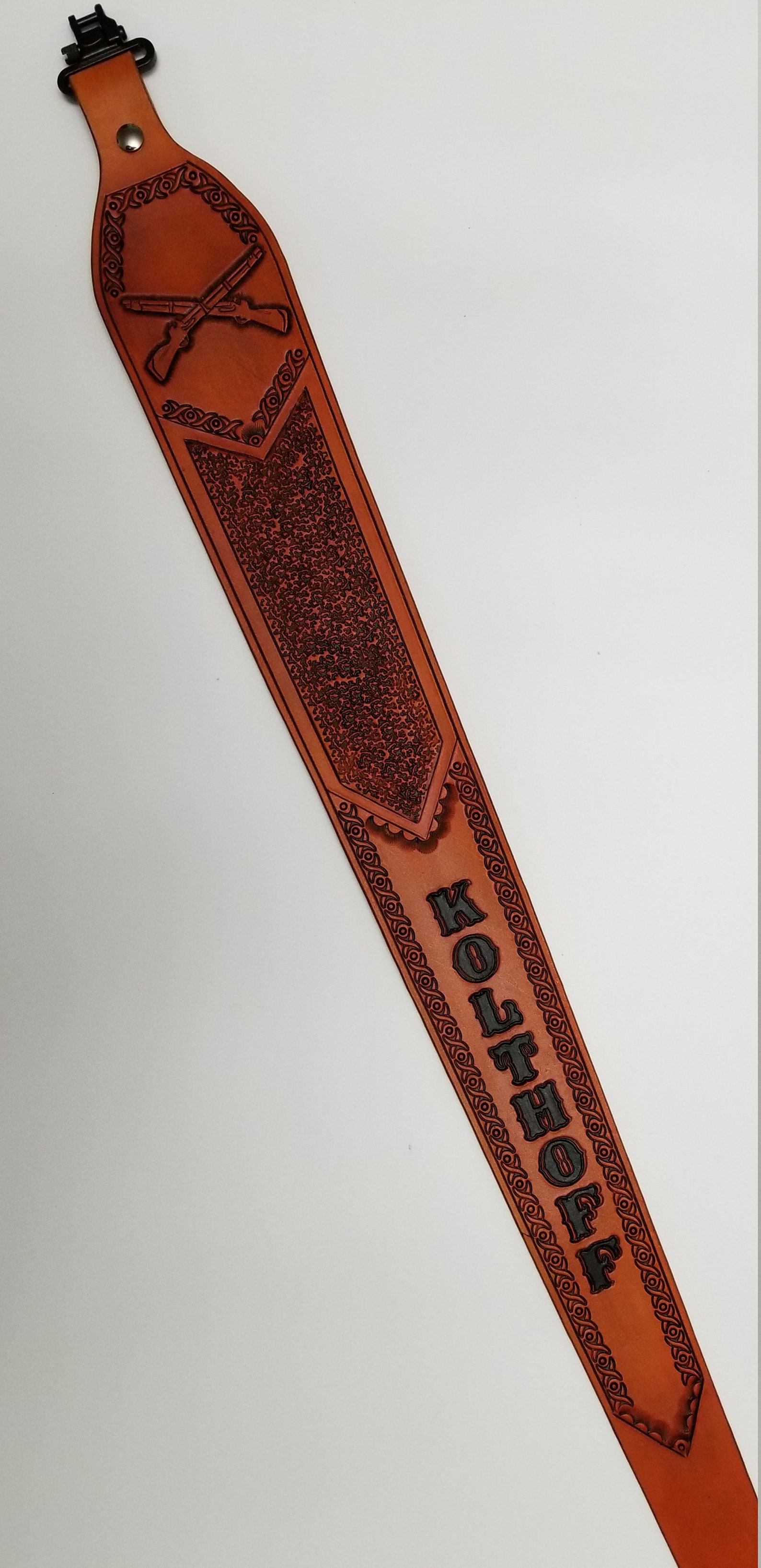 Handmade Leather Rifle Sling custom rifle sling 100 genuine Etsy