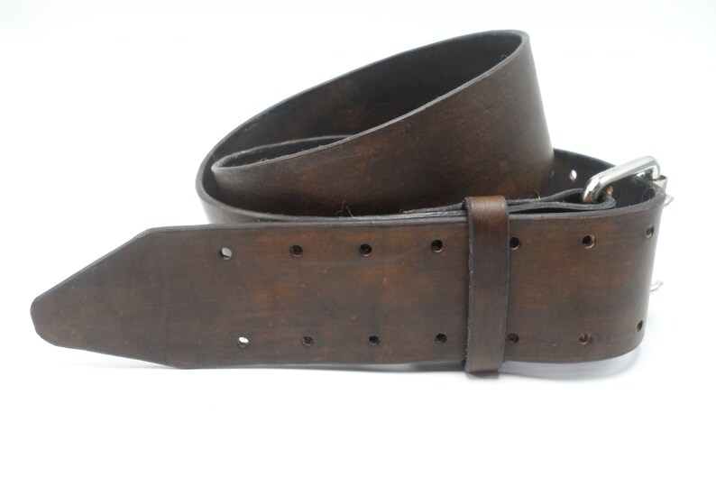 Handmade Leather Carpenter Belt Personalized Leather Belt Etsy