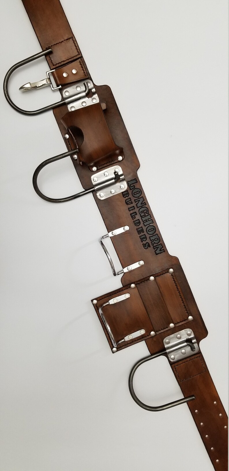 Handmade Leather Concrete Finisher Tool Belt Customized | Etsy