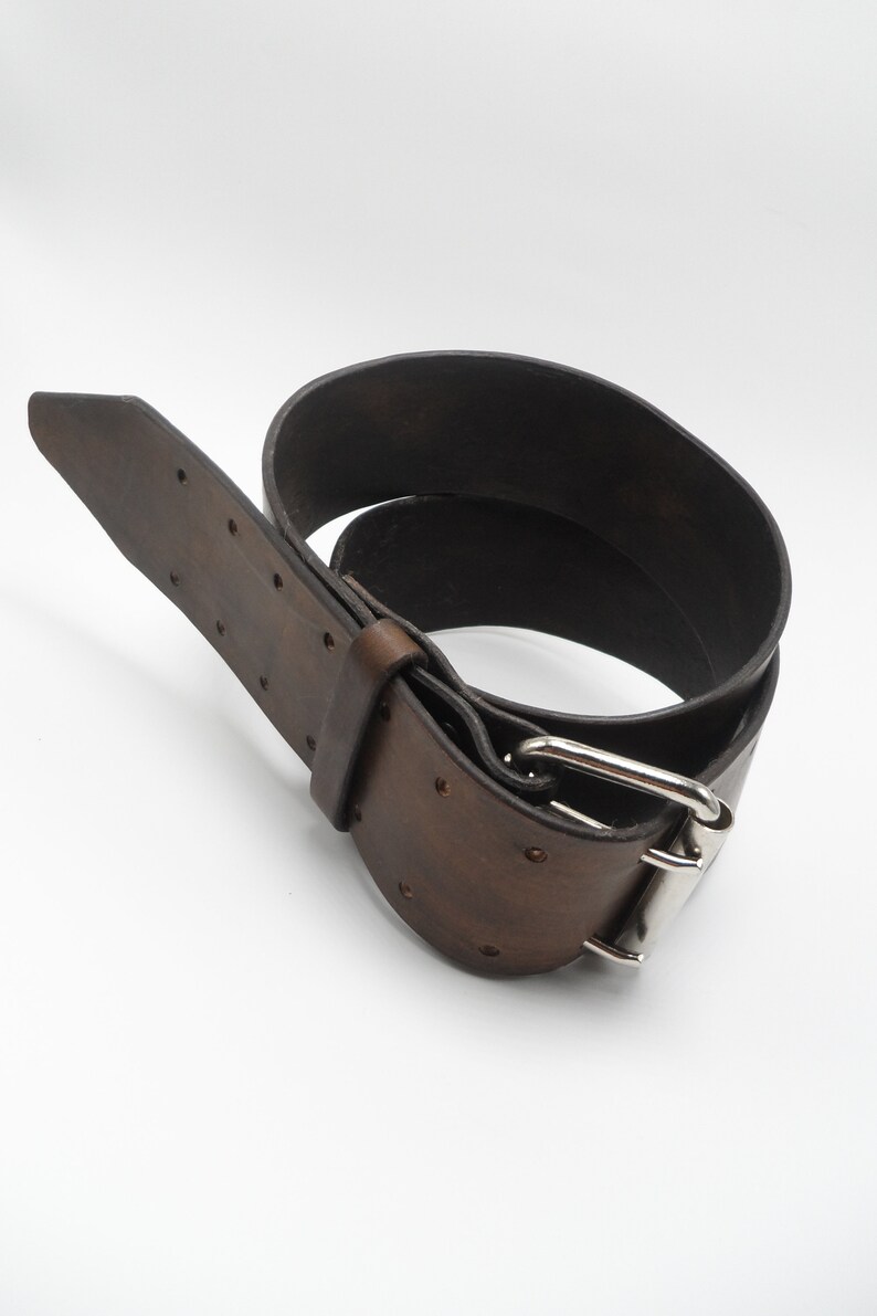 Handmade Leather Carpenter Belt Personalized Leather Belt Etsy