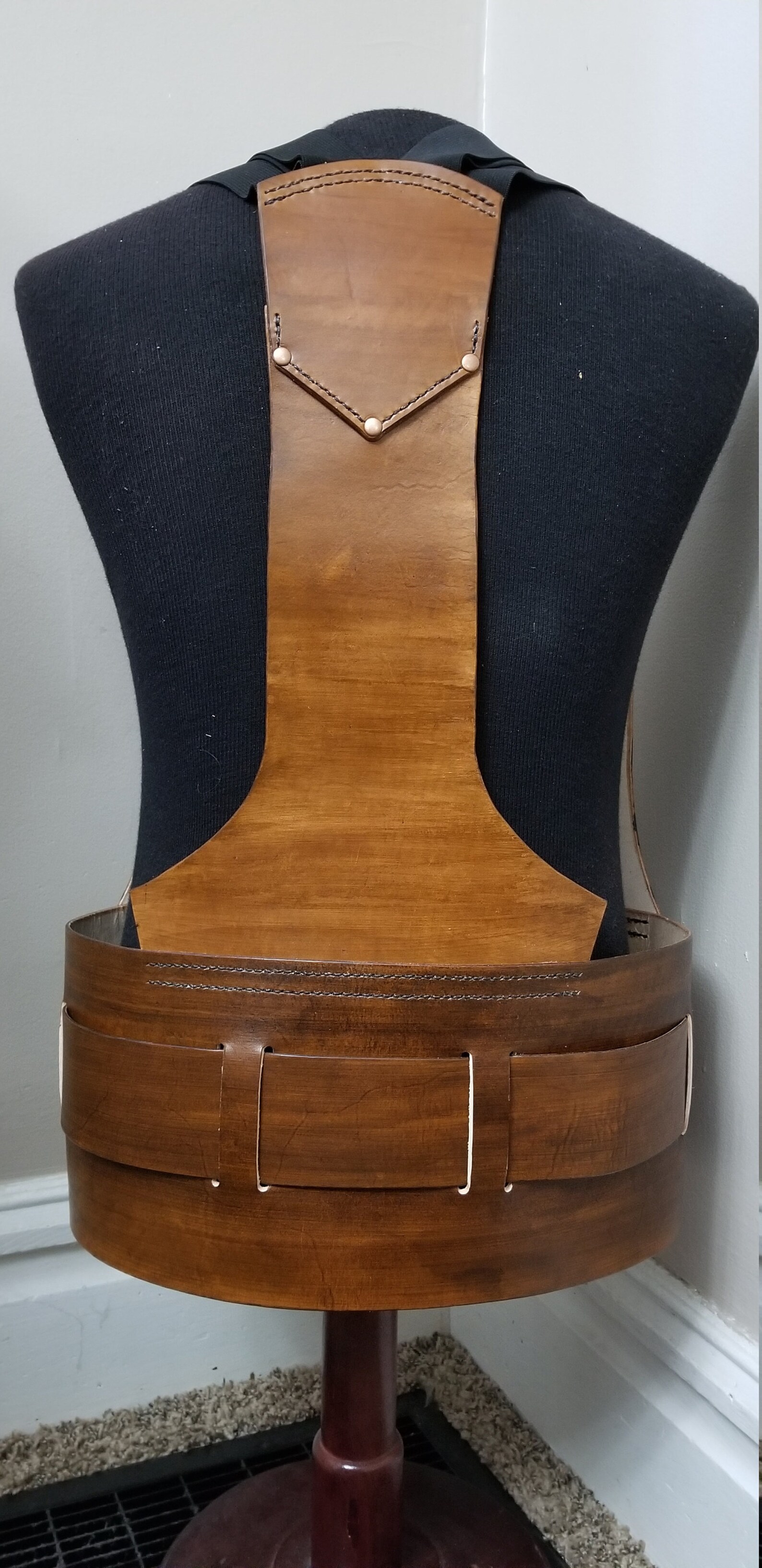 Handmade Leather Tool Vest Leather Tool Belt Etsy UK