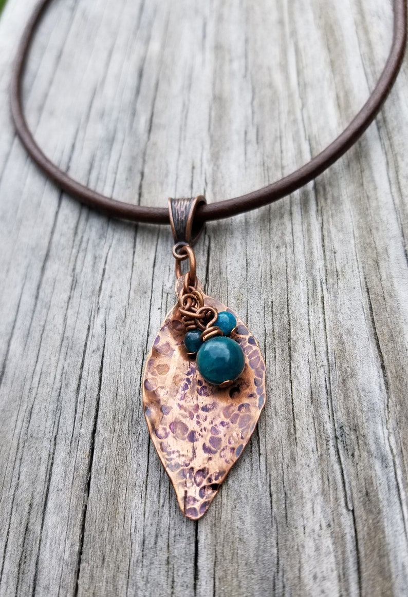 Rustic Bohemian Necklace Boho Chic Necklace Jewelry to Wear Everyday Gift for Wife Layering Necklace Girlfriend Gift Gemstone Necklace