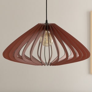Wood Light Fixture, Wooden Pendant Lamp, Ceiling Light, Modern Design, Kitchen Island, Nordic Style, Hanging Lamp, Natural Oak