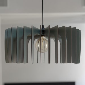 Wood Chandelier, Wooden Pendant Light, Ceiling Fixture, Modern Design, Kitchen Island, Scandinavian Style, Handmade Lamp, Natural Wood