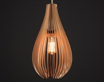 Wood Pendant Light | Pendant Lighting | Chandelier Lighting | Ceiling Light | Light Fixture | Hanging Lamp | Light Lamp Pendant Chandelier