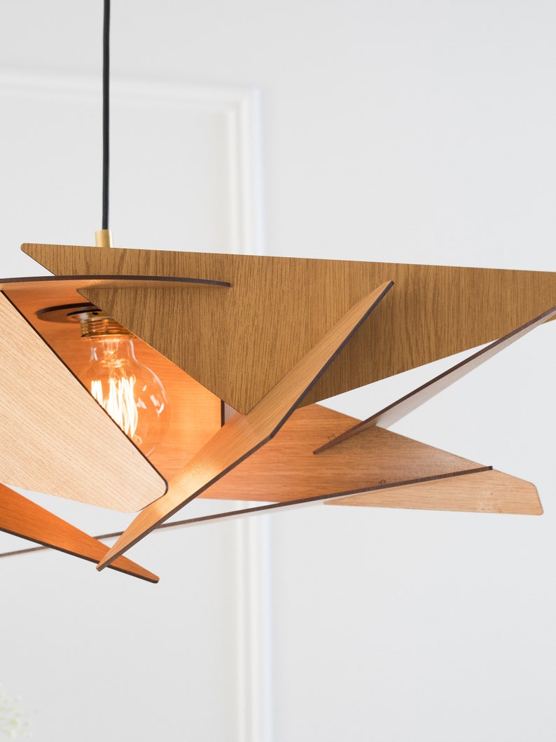 Dezaart Wood Pendant Light