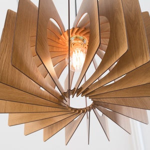 Dezaart Wood Pendant Light