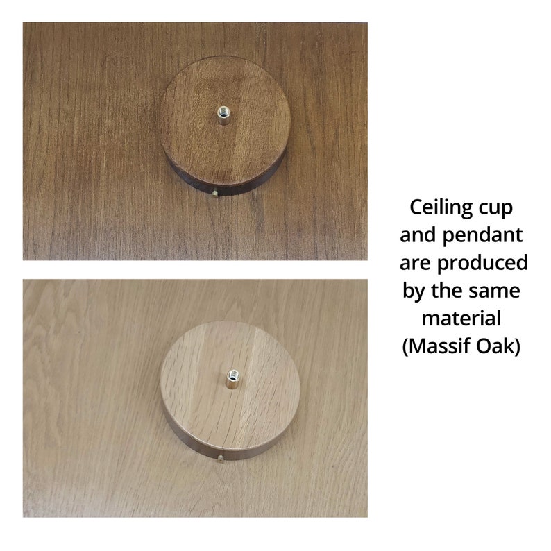 Dezaart Wood Pendant Light Wood Light Fixture Wood Etsy