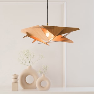 Dezaart Wood Pendant Light