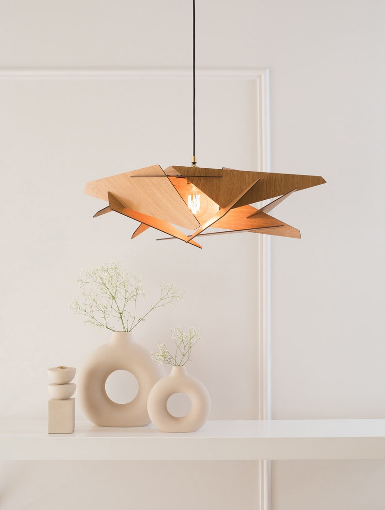 Dezaart Wood Pendant Light