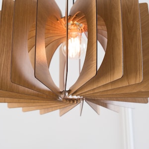 Dezaart Wood Pendant Light