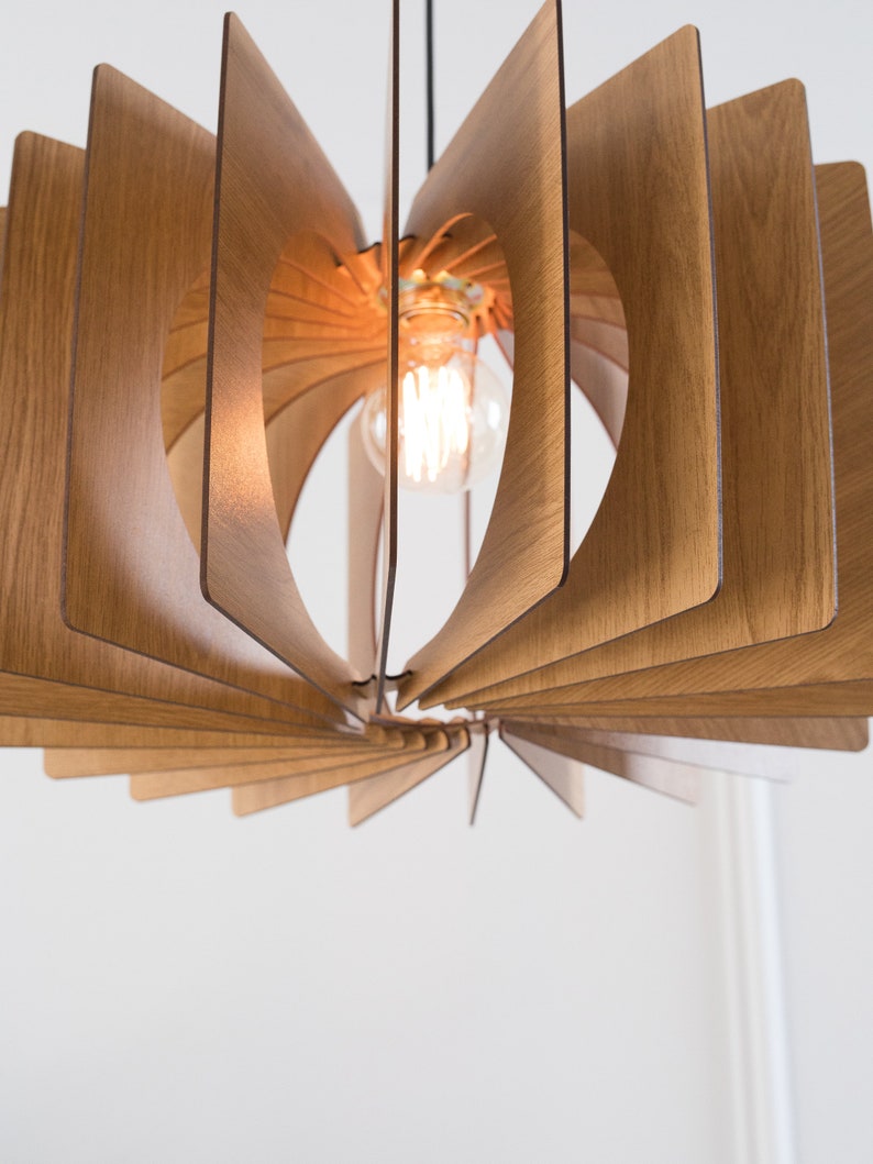 Dezaart Wood Pendant Light