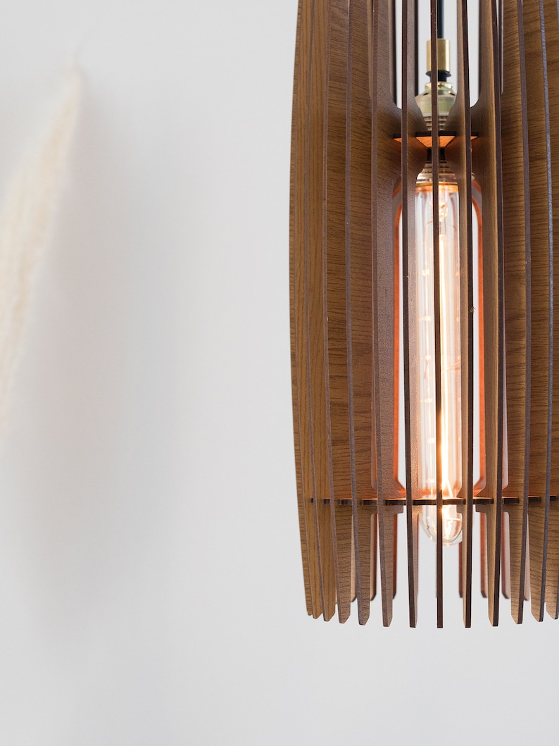 Dezaart Wood Pendant Light image 4