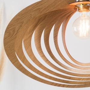 Wood Pendant Light image 3