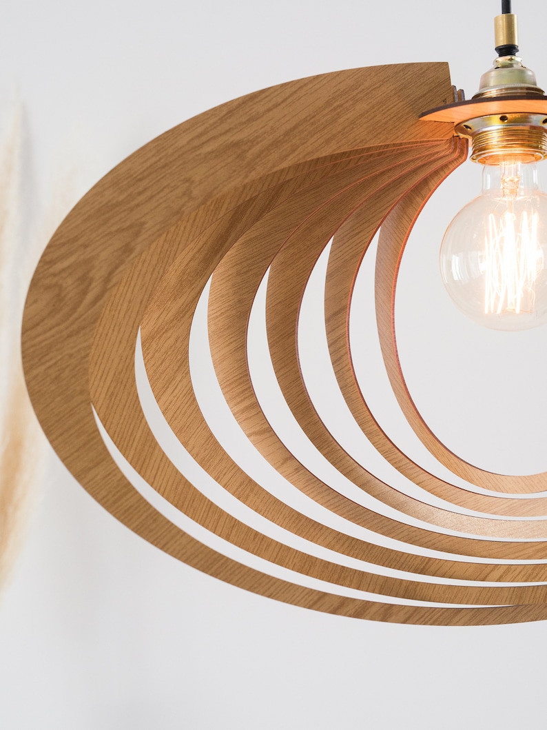 Wood Pendant Light image 3