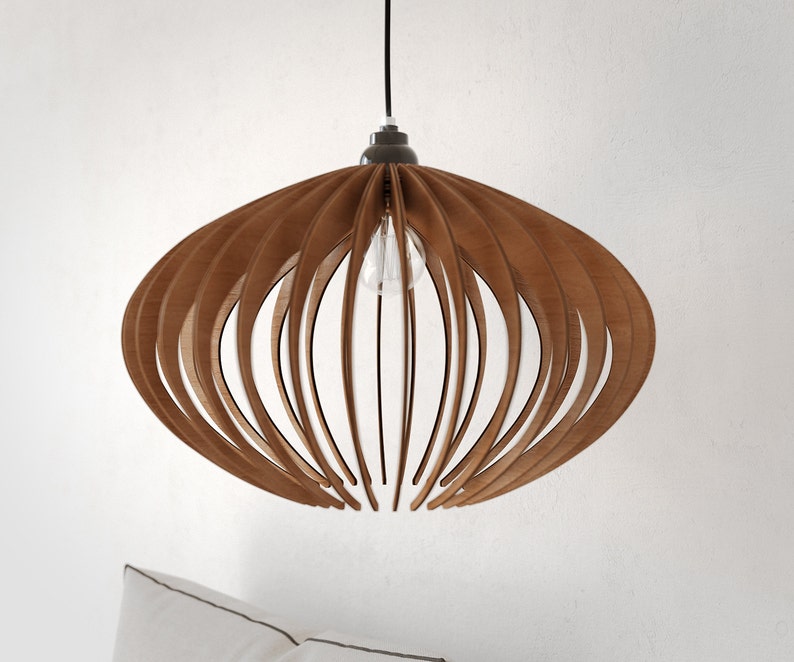 wood pendant light image 4