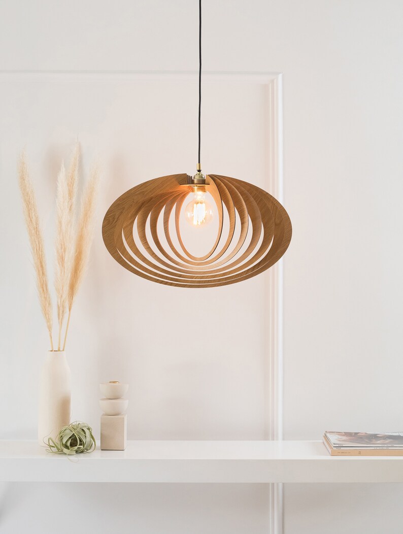 Wood Pendant Light image 2