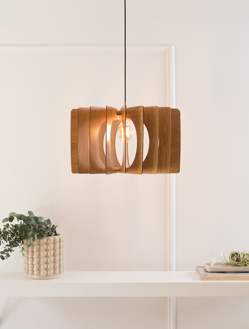 Dezaart Wood Pendant Light